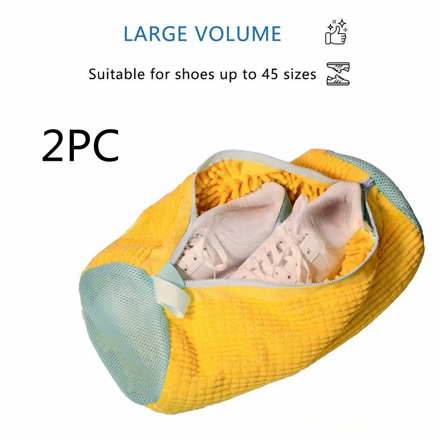 DeepClean Shoe Laundry Bag – 1000+ Soft Bristles for Safe Machine Washing