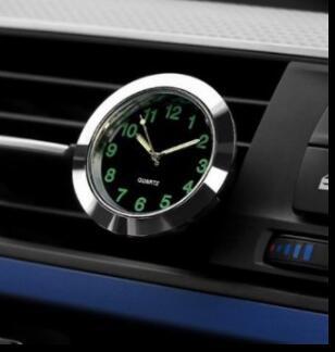 Prestige Quartz Dash Clock with Luxury Alloy Finish