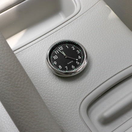 Prestige Quartz Dash Clock with Luxury Alloy Finish