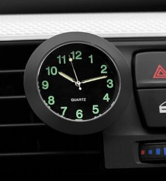 Prestige Quartz Dash Clock with Luxury Alloy Finish